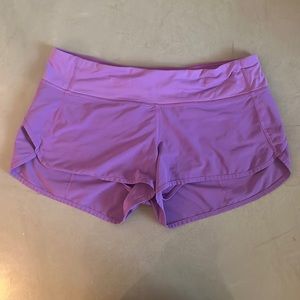 LULULEMON CLASSIC PURPLE SHORTS💜💜💜